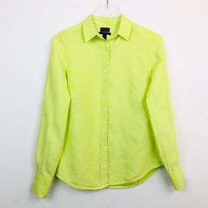 J.. Crew Baird McNutt Women's Irish Linen Shirt